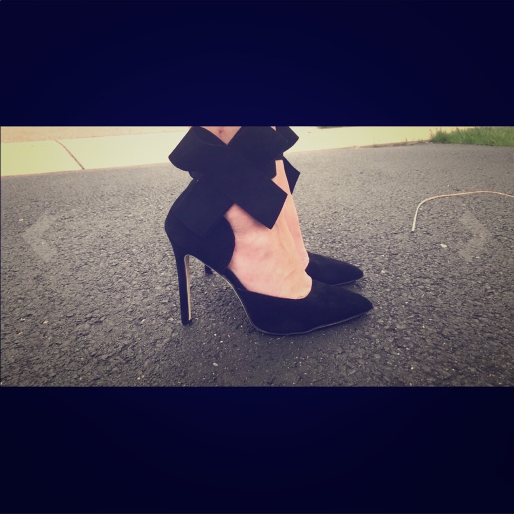 •••Heels bow instastyle ••• brand new